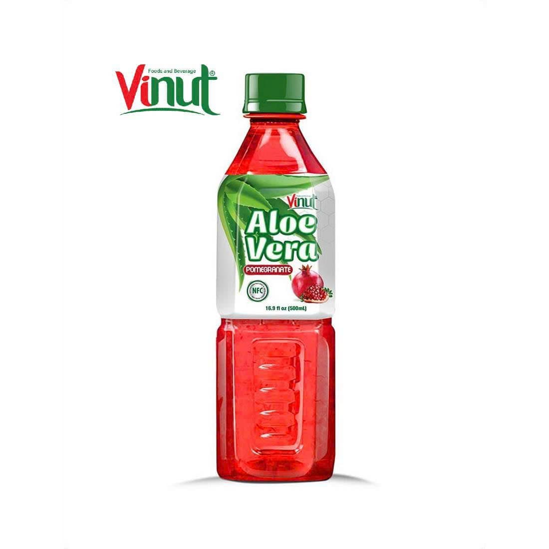 500ml VINUT Aloe Vera drink with Pemogranate flavor thumbnail 3