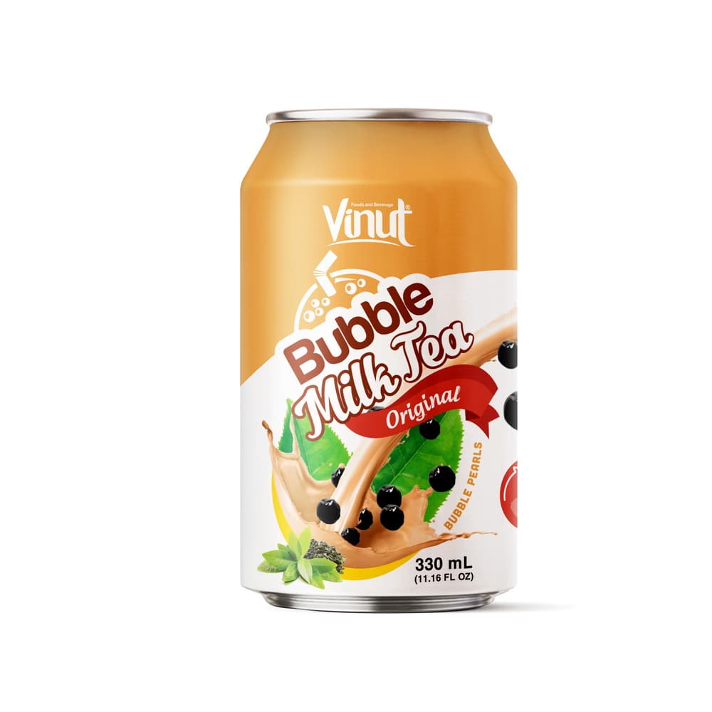 VINUT 버블 밀크티 오리지널, 캔, 11.16 fl oz 330 mL
