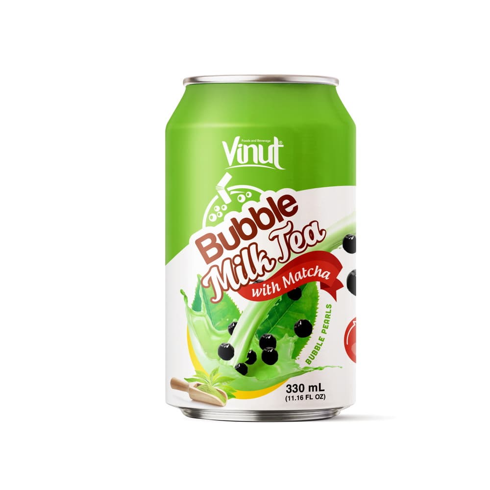 VINUT 말차 버블 밀크티 330mL (11.16 fl oz)