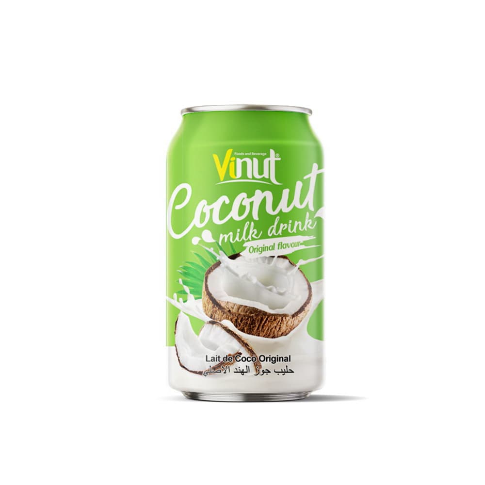 VINUT 코코넛 밀크 드링크, 오리지널 맛, 330 mL 캔