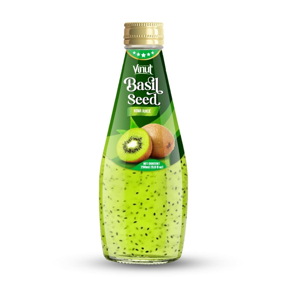 VINUT 키위 바질씨드 주스 290mL (9.8 fl oz)